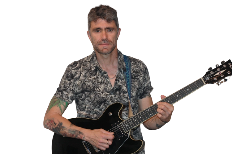 José Manuel, guitarrista de Los Bluestones